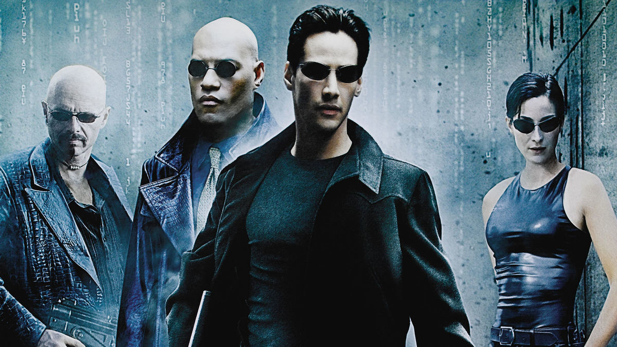 Cartel oficial de Matrix en 1999.