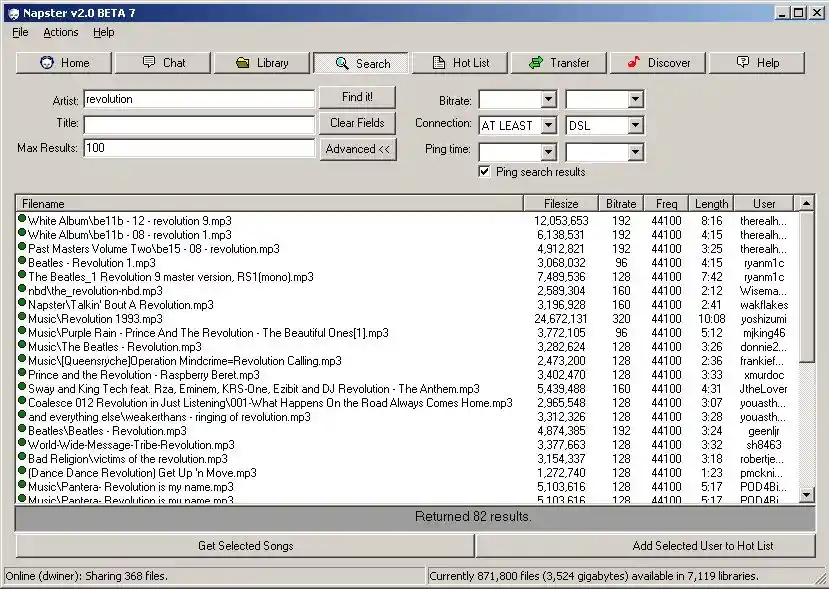 Interfaz digital de inicios de los 2000.