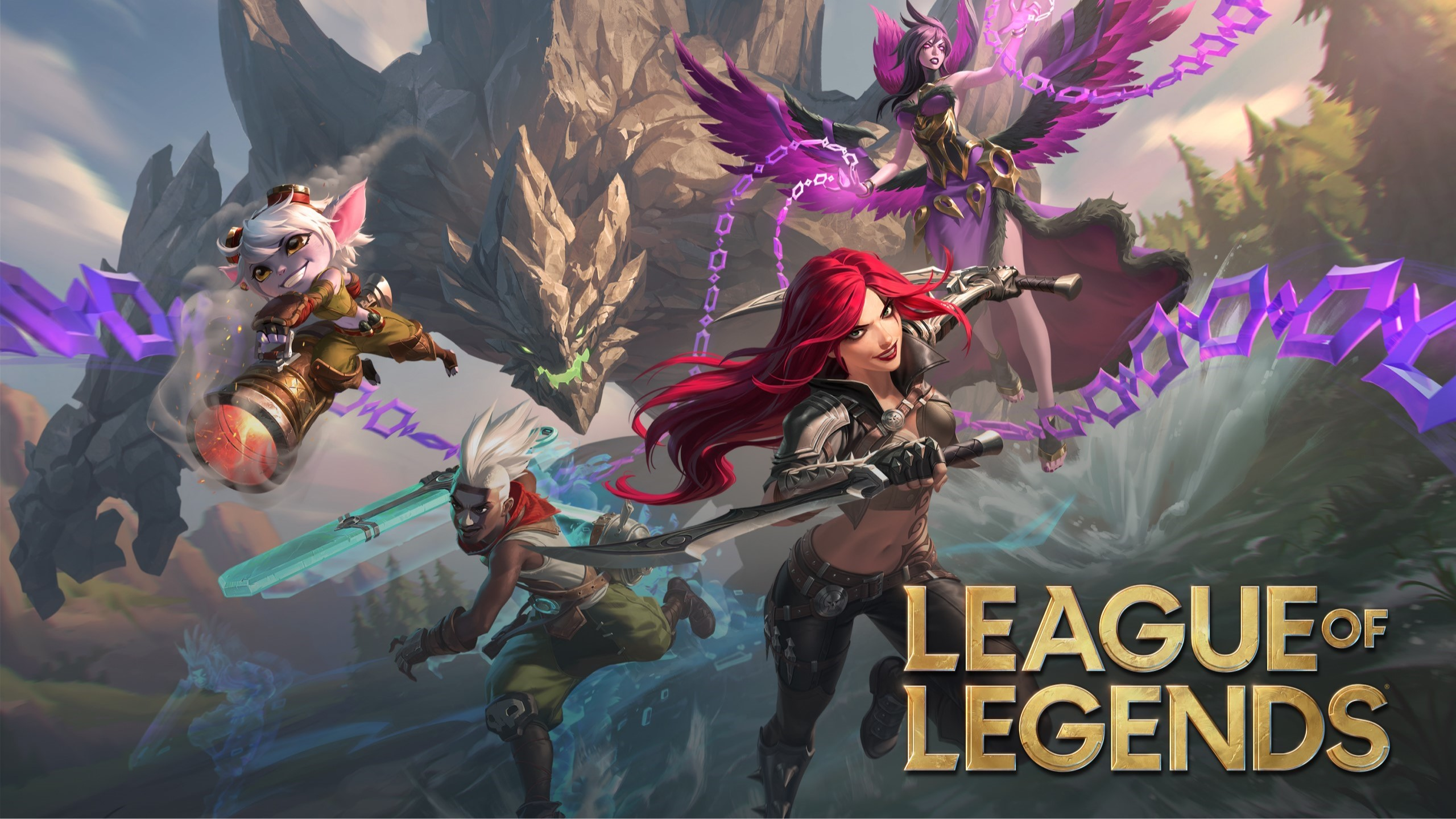 Imagen promocional de League of Legends.