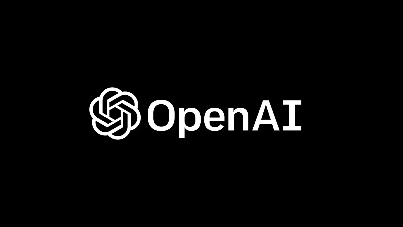 Imagen de Open Ai en fondo negro.