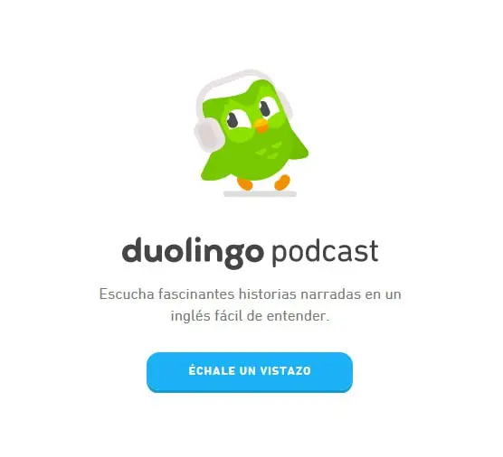 Duolingo podcast.