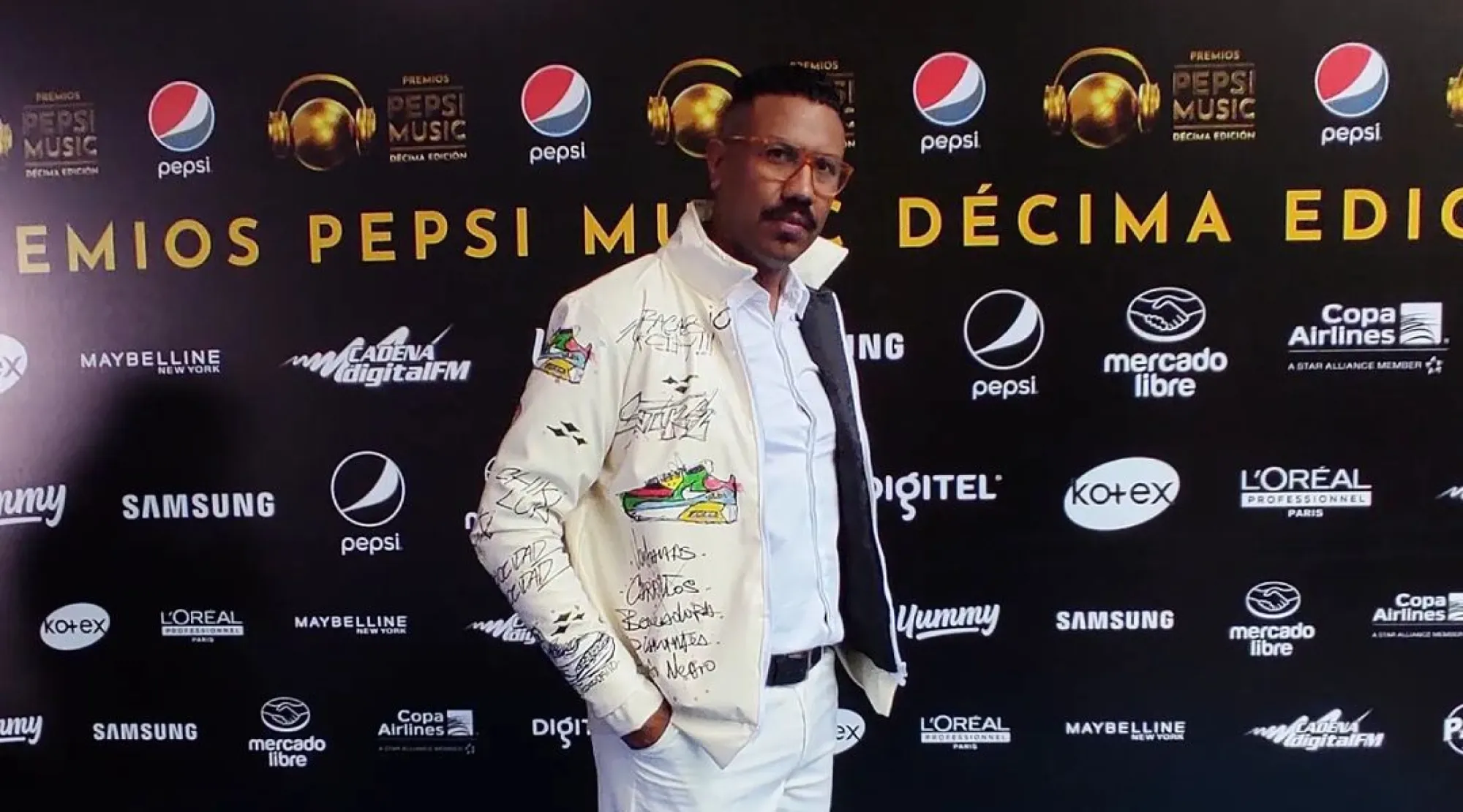 Ali Morales en Morales en los Premios Pepsi Music (2022)