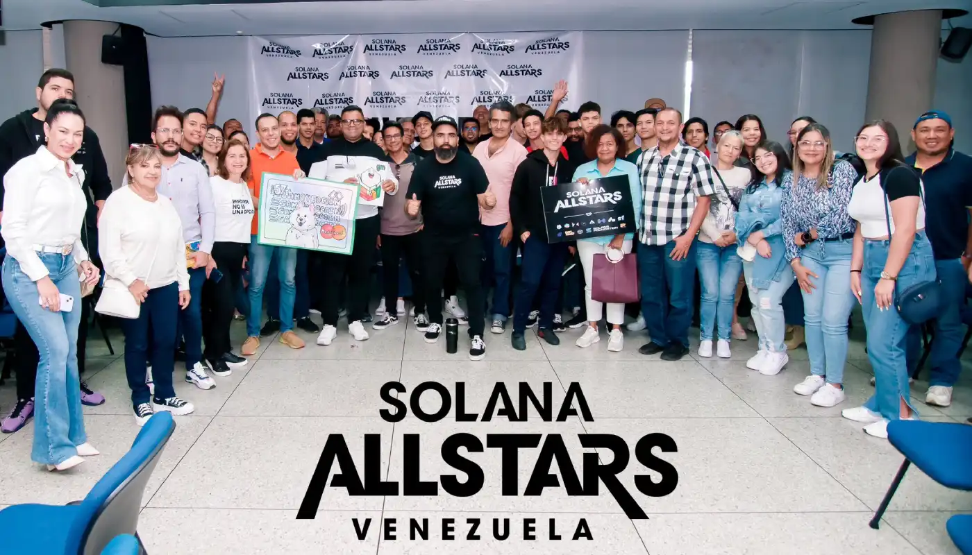 Solana Allstars recorre Venezuela con educación blockchain