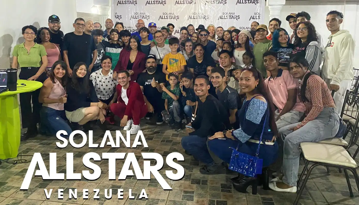 Solana Allstars recorre Venezuela con educación blockchain