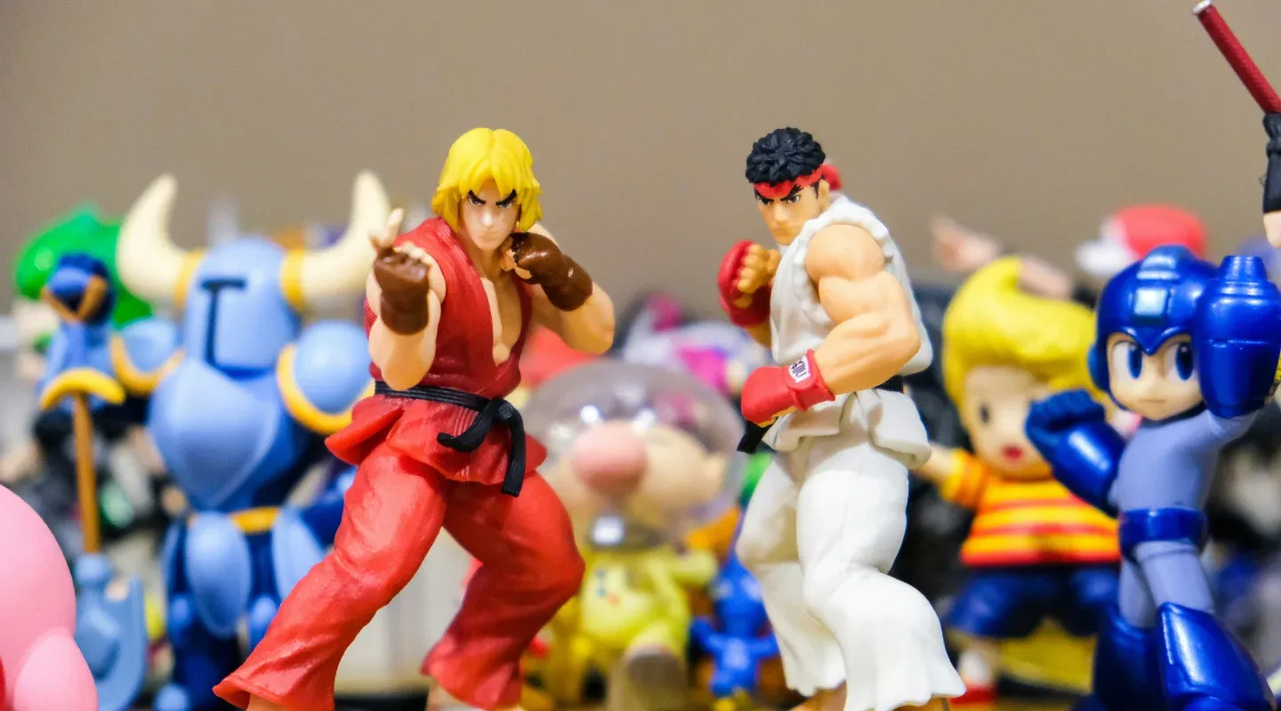 Ken y Ryu, los dos protagonistas de Street Fighter.