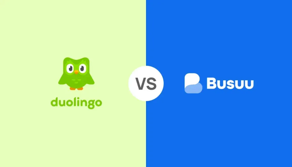 Comparativa entre Duolingo y Bussu.