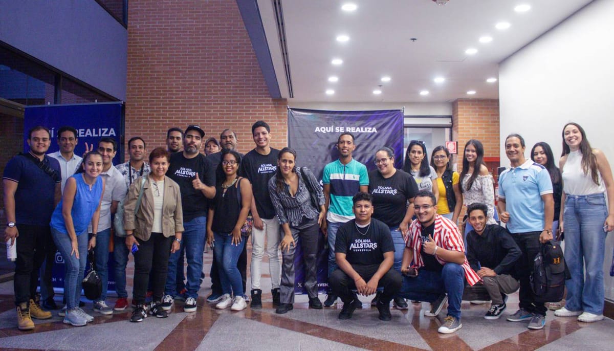 Solana Allstars recorre Venezuela con educación blockchain