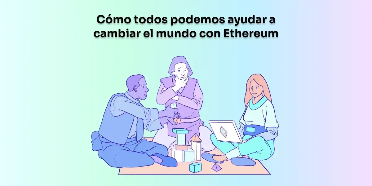 Ilustración digital de personas reunidas.