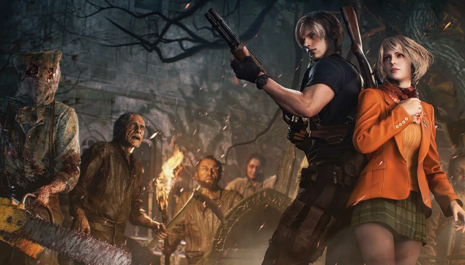 Imagen promocional de Resident Evil 4 Remake.