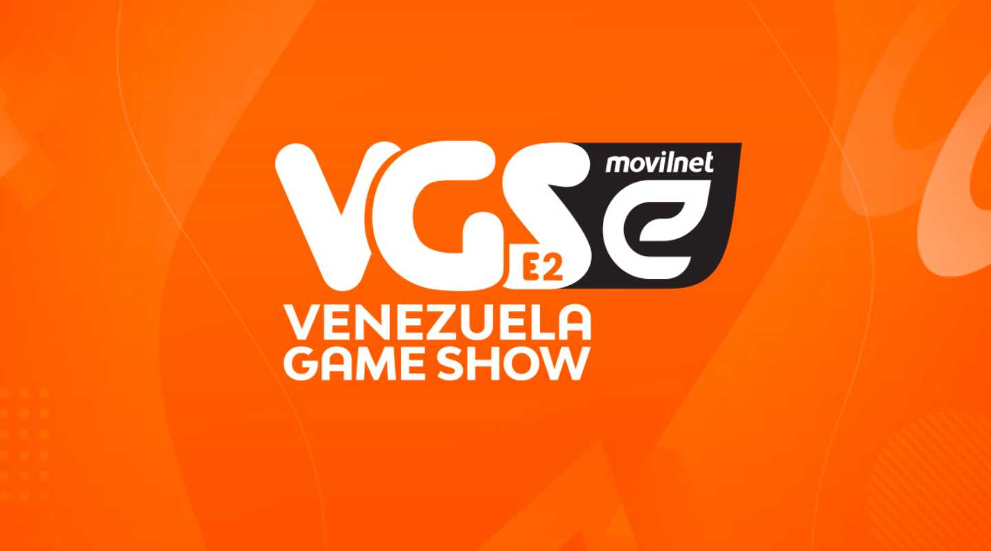 Banner promocional de la Venezuela Game Show 2023.