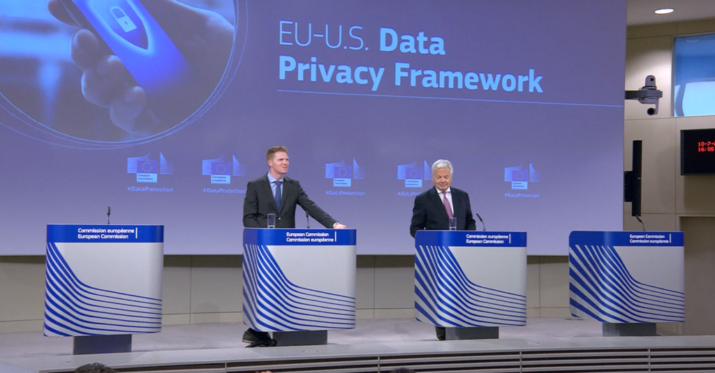 La Unión Europea y EEUU firman un nuevo acuerdo de transferencia de datos